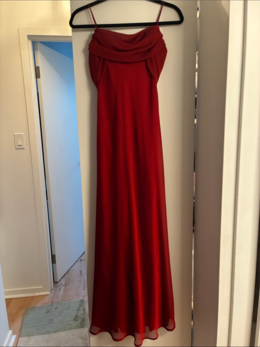 Vintage Red Formal Dress